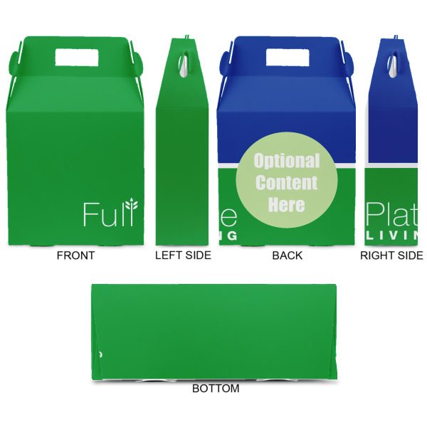 Custom Design - Gable Favor Box - Approval