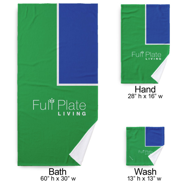Custom Design - Bath Towel Sets - 3-piece - Approval