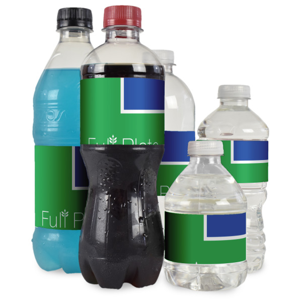 Custom Design - Water Bottle Label - Multiple Bottle Sizes