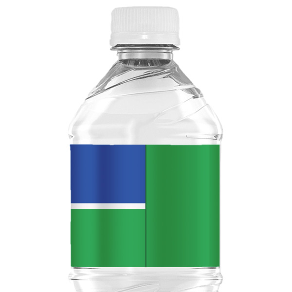 Custom Design - Water Bottle Label - Back View
