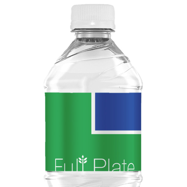 Custom Design - Water Bottle Label - Single Front