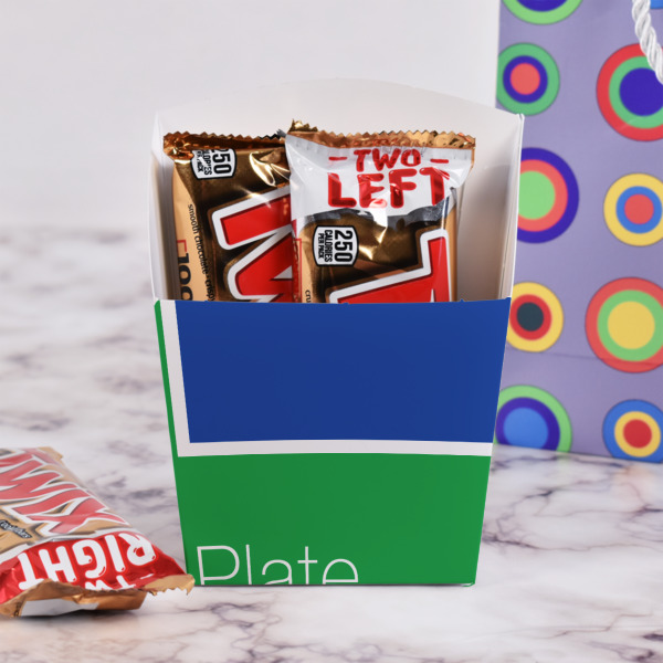 Custom Design - French Fry Favor Box - w/ Treats View