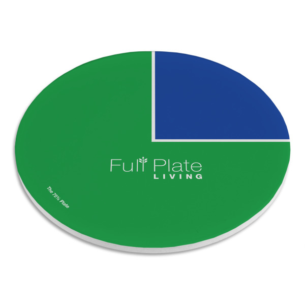 Custom Design - Round Stone Trivet - Angle View