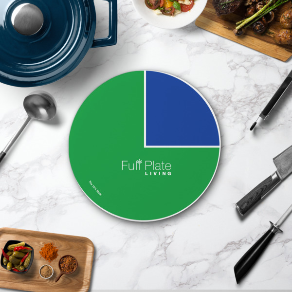 Custom Design - Round Stone Trivet - In Context View