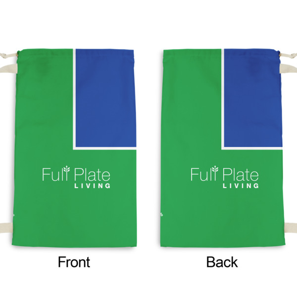 Custom Design - Small Laundry Bag - Front & Back View