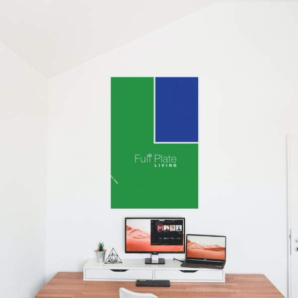 Custom Design - 24x36 - Matte Poster - On the Wall