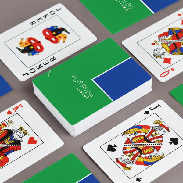 Custom Design - Playing Cards - Front & Back View