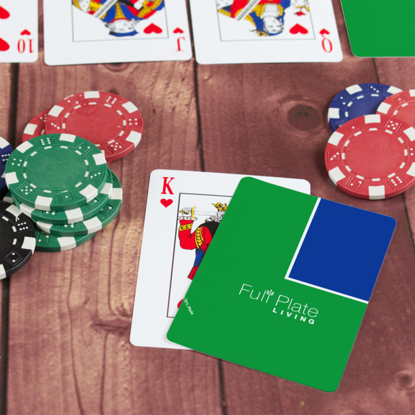 Custom Design - On Table with Poker Chips