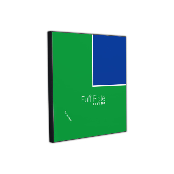 Custom Design - 12x12 Wood Print - Angle View