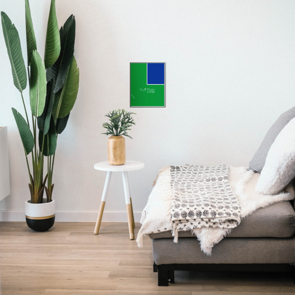 Custom Design - 11x14 Wood Print - In Context