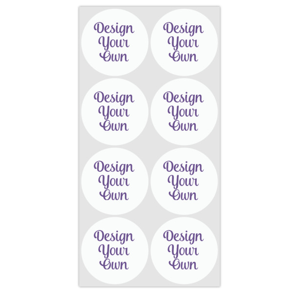 Custom Design - Drink Topper - Medium - Set of 8