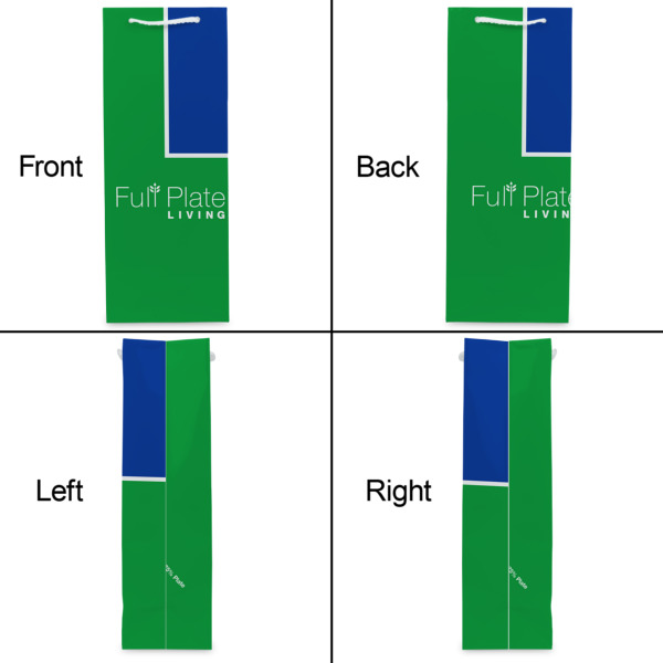 Custom Design - Wine Gift Bag - Gloss - Approval