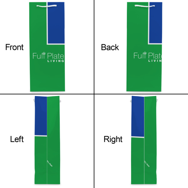 Custom Design - Wine Gift Bag - Matte - Approval