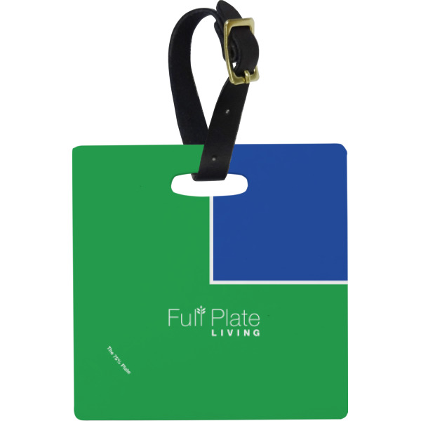 Custom Design - Personalized Square Luggage Tag