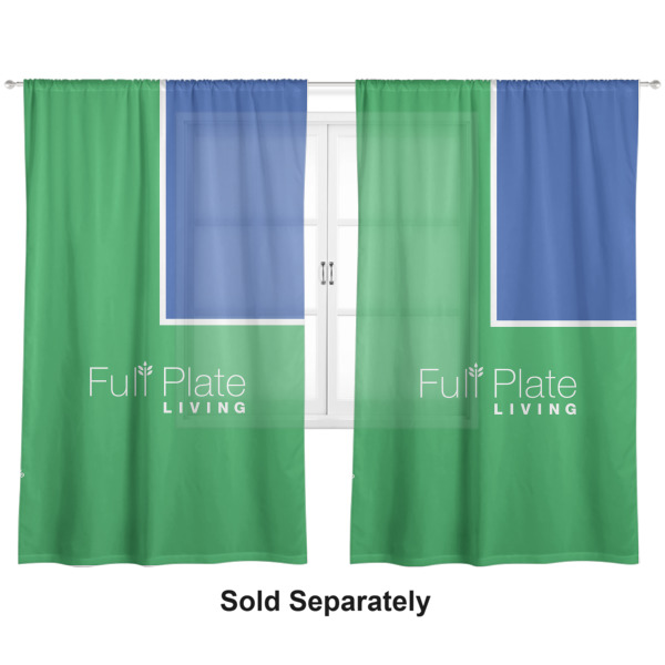 Custom Design - Sheer Curtains Double