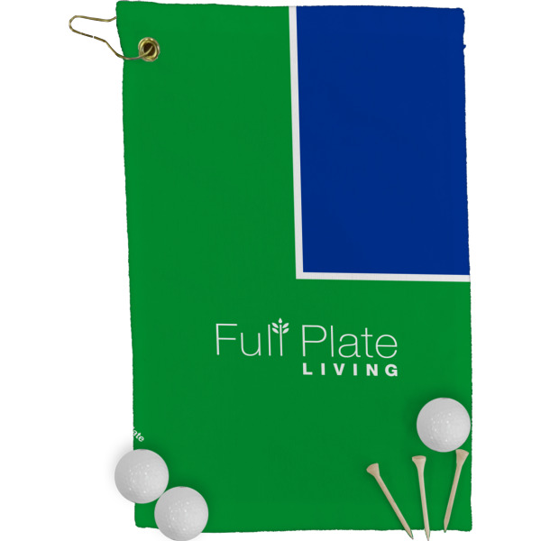 Custom Design - Golf Towel (Personalized) - FRONT (Small Full Print)