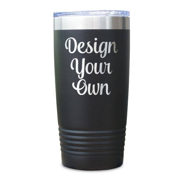Custom Design - Black Polar Camel Tumbler - 20oz - Single Sided - Approval