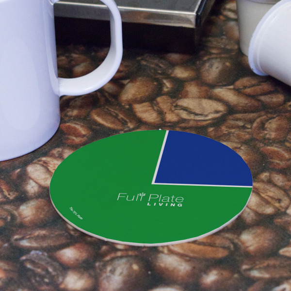 Custom Design - Round Paper Coaster - Front