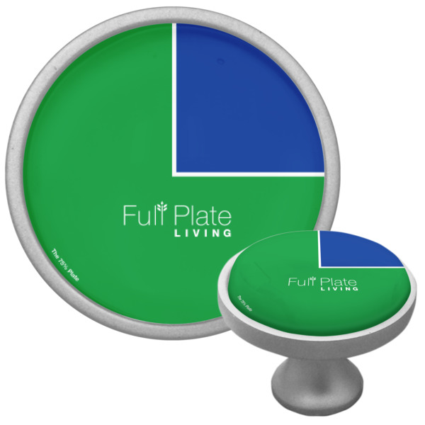 Custom Design - Cabinet Knob - Nickel - Multi Angle