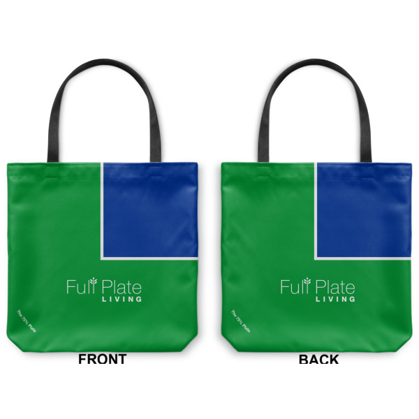 Custom Design - Canvas Tote - Front and Back