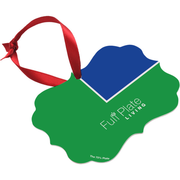 Custom Design - Christmas Ornament (Angle View)