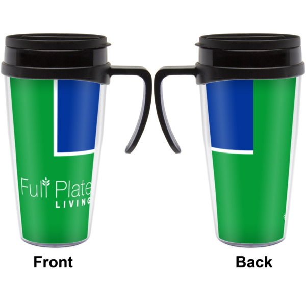 Custom Design - Travel Mug with Black Handle - Approval