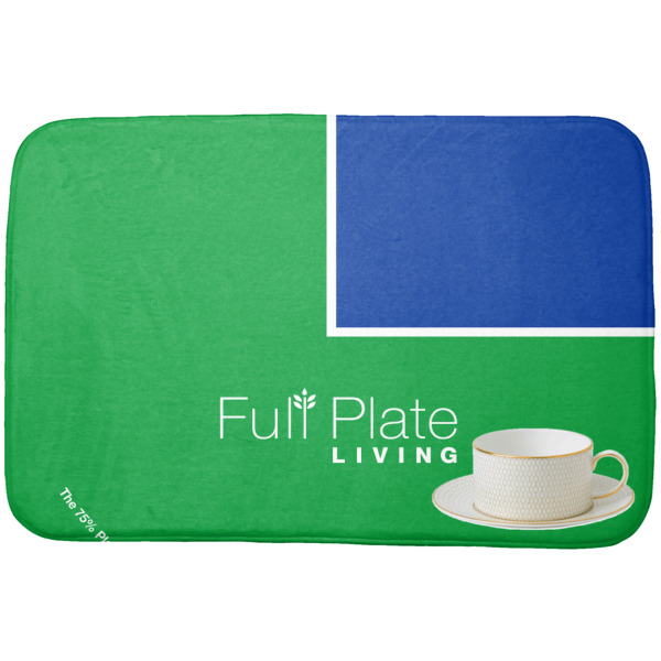 Custom Design - Dish Drying Mat - with cup