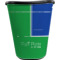 Design Your Own Waste Basket - Single-Sided - Black