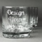 Design Your Own Whiskey Glasses - Engraved - Set of 4