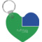 Design Your Own Heart Plastic Keychain