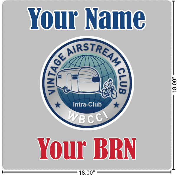 Custom Design Your Own Square Decal - Large