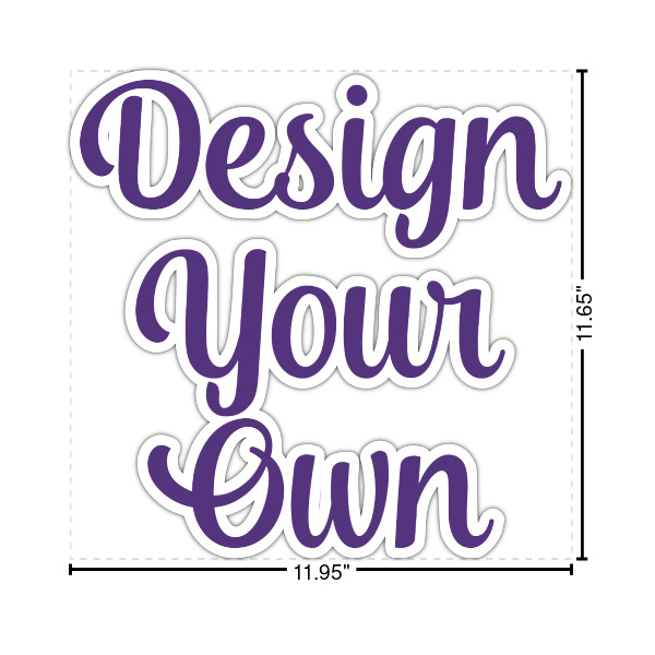 Custom Design Your Own Graphic Vinyl Iron On Transfer - Up to 15" x 15"
