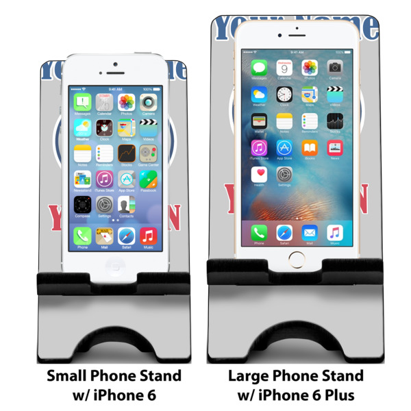 Custom Design - Compare Phone Stand Sizes - with iPhones