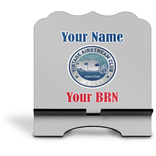 Custom Design - Stylized Tablet Stand - Front without iPad