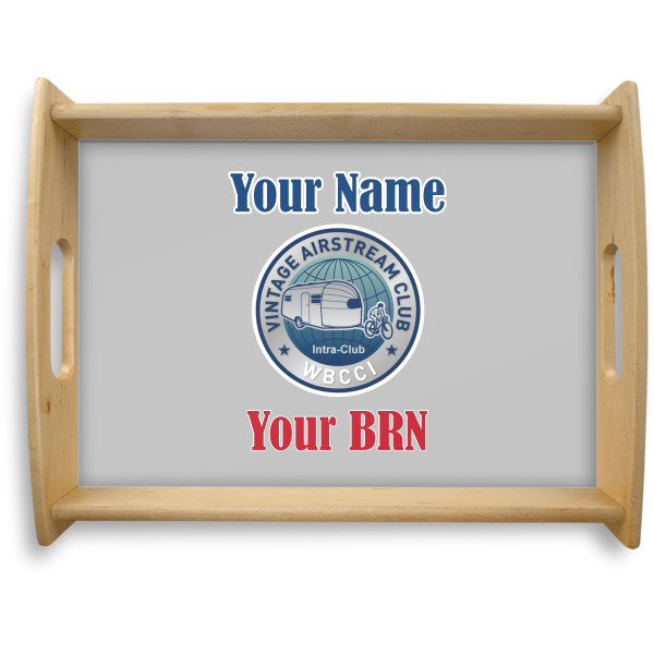 Custom Design Your Own Natural Wooden Tray - Large