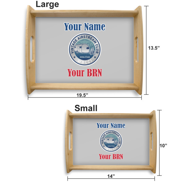 Custom Design - Serving Tray Wood Sizes