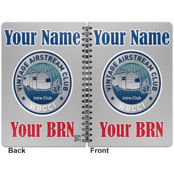 Custom Design - Spiral Journal 7 x 10 - Apvl