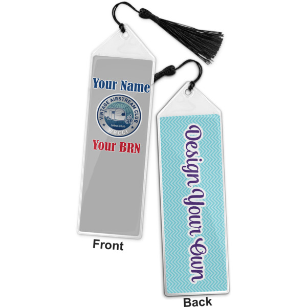 Custom Design - Bookmark w/ Tassel - Front and Back