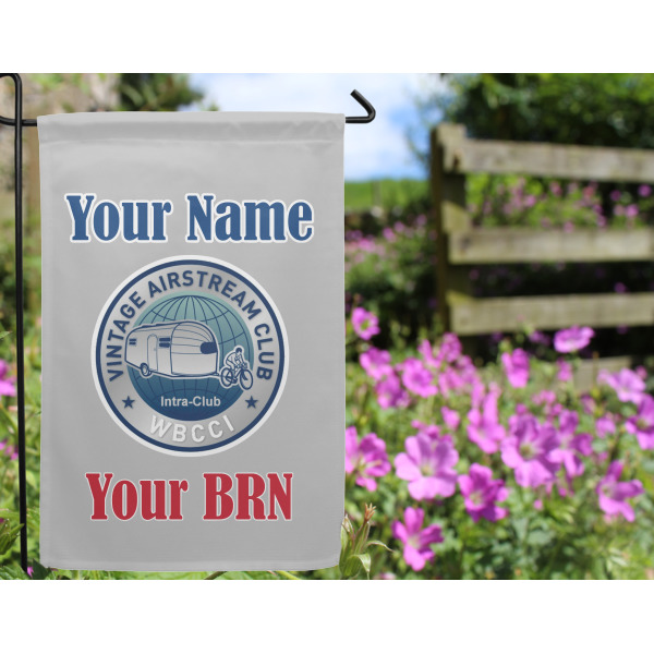 Custom Design - Garden Flag - Outside In Flowers
