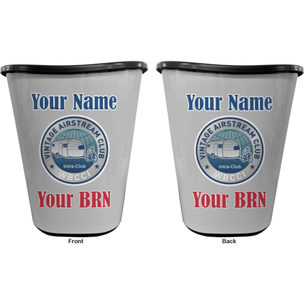 Custom Design - Waste Basket - Black - Double Sided - Approval