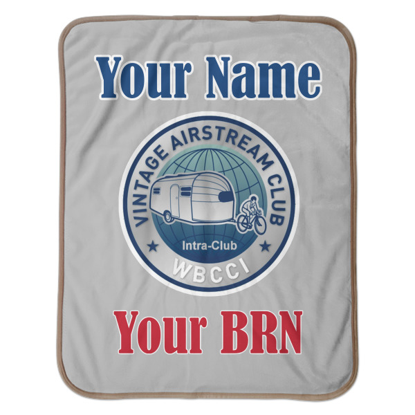 Custom Design - Baby Sherpa Blanket - Flat