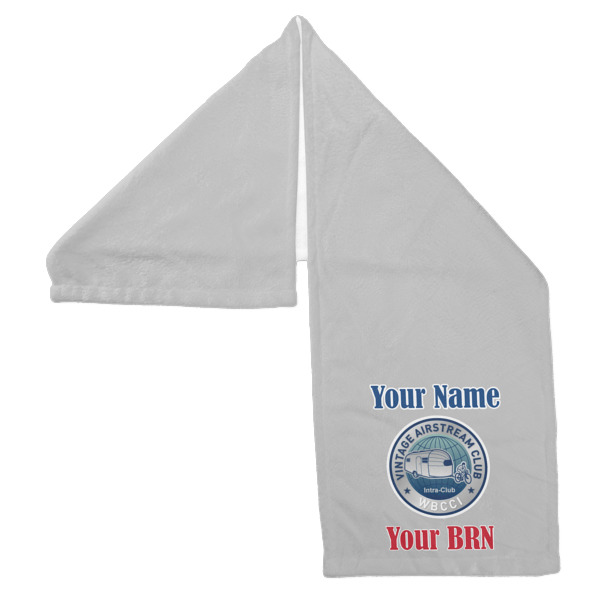 Custom Design - Sports Towel Folded - Both Sides Showing