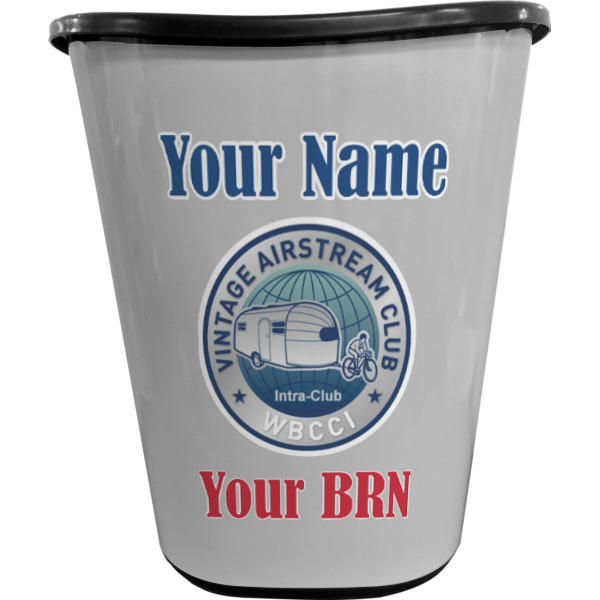 Custom Design - Waste Basket - Black - Front