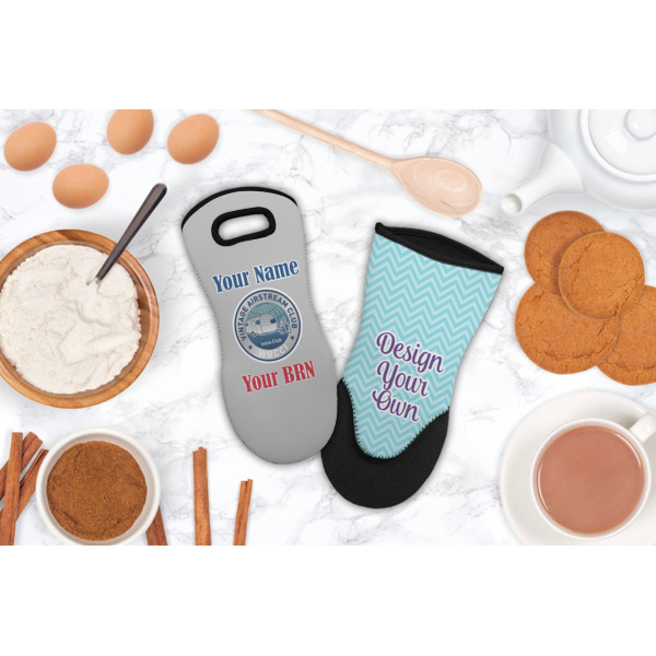Custom Design - Neoprene Oven Mitt - Lifestyle Image
