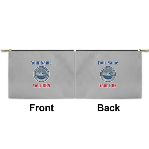 Custom Design - Small Zipper Pouch Approval (Front and Back)