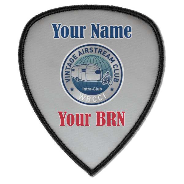 Custom Design - Iron On Patch - Shield - Style A - Front