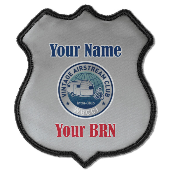 Custom Design - Iron On Patch - Shield - Style C - Front