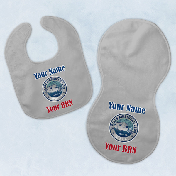 Custom Design Your Own Baby Bib & Burp Set