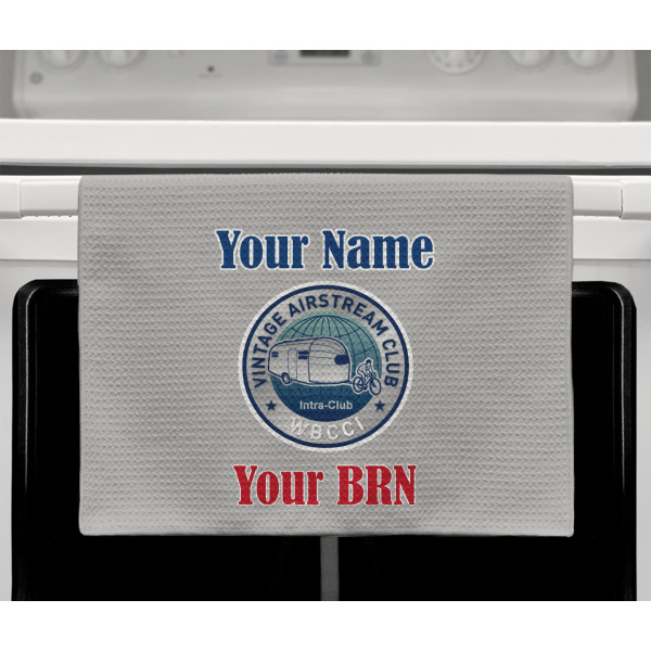 Custom Design - Waffle Weave Towel - Full Color Print - Lifestyle2 Image
