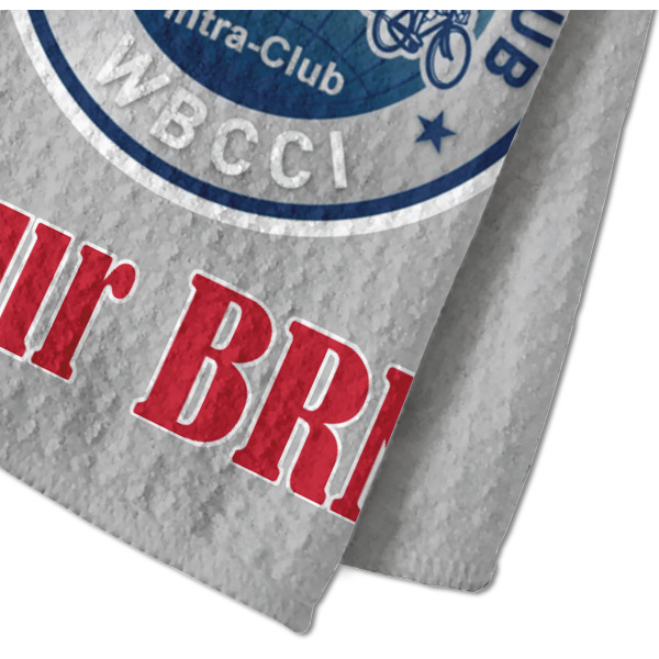 Custom Design - Waffle Weave Towel - Closeup of Material Image